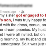 At My Sister’s Wedding, My Son Grabbed My Hand and Whispered, ‘Mom… We Need to