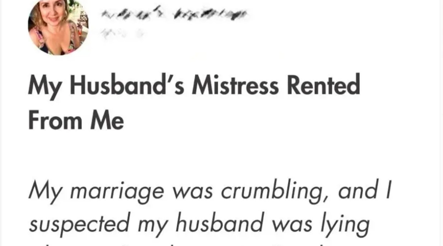 I Rented Out an Apartment to My Husband’s Mistress, and Their Next Date There Was Unforgettable
