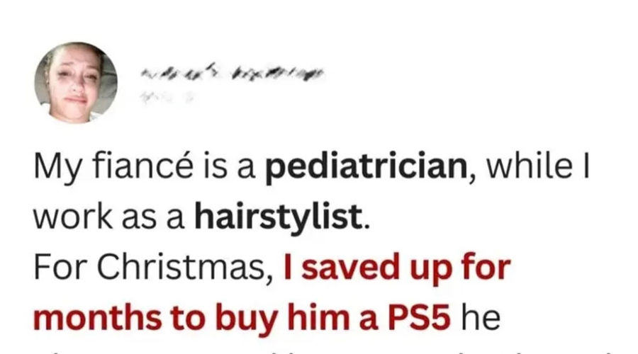 I Lost It When I Saw My Fiancé’s Christmas Gift to Me After I Bought Him a PS5 – Karma Caught Him Fast