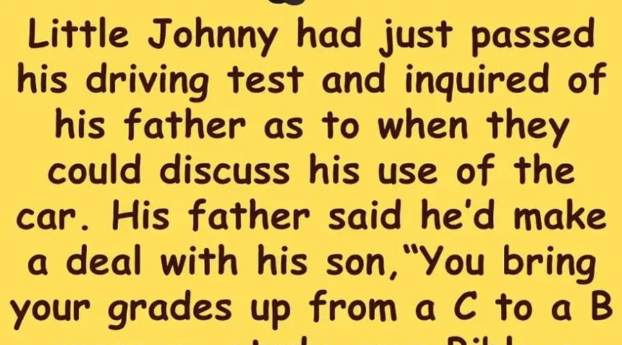 Johnny Passed His Driving Test