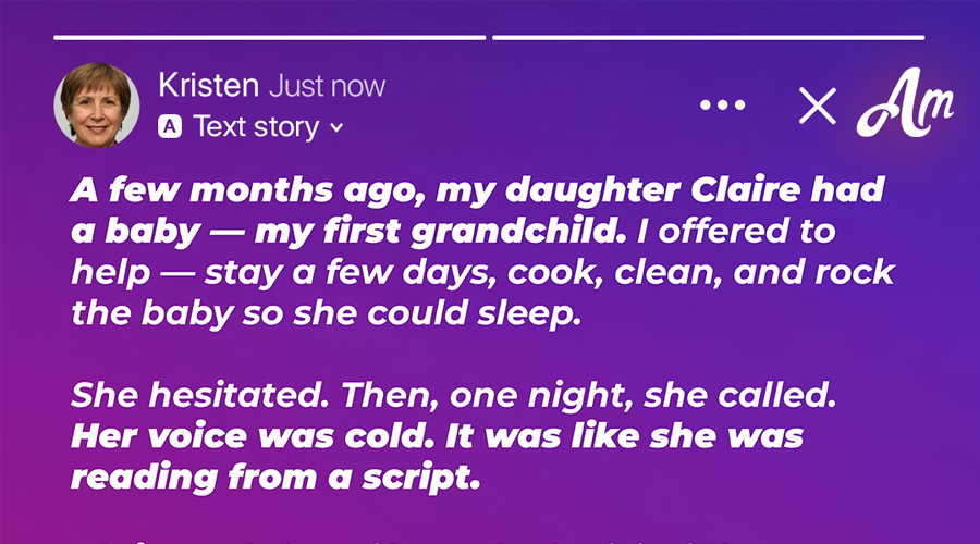 My Daughter Banned Me from Seeing My Grandchild Because Her Husband Doesn’t Want ‘Single Mom Influence’ in Their Home