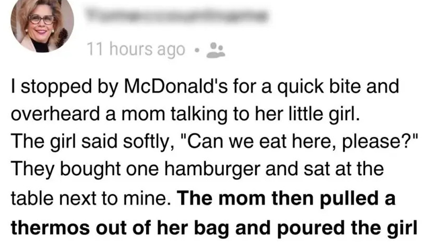 A Happy Meal and a Heart Full of Sorrow