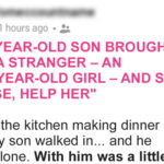 My 14-Year-Old Son Brought Home a Stranger—an 8-Year-Old Girl—and Said, ‘Please, Help Her’