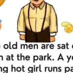 Old Men Sitting On A Bench