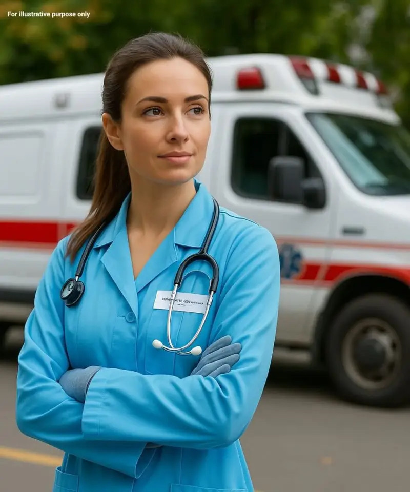 An ambulance doctor, arriving at her ex-husband’s emergency call, saw him convulsively clutching a strange piece of paper in his trembling hands…