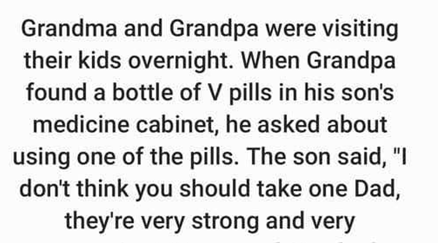 Story: Grandma and Grandpa were visiting their kids overnight