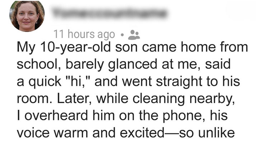 I Overheard My Son Saying on the Phone Hi, Mom! I’ll Visit You Tomorrow Instead of Going to School!’ — I Decided to Follow Him