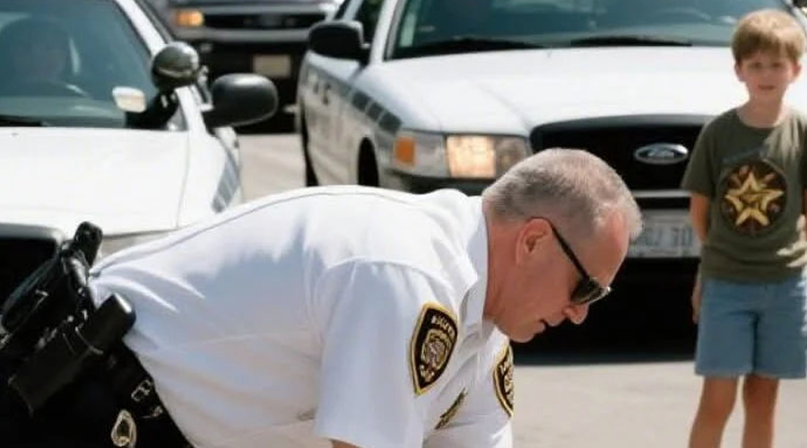 A police officer forced my 72-year-old husband to lie face-down on scorching asphalt all because his exhaust was too loud –