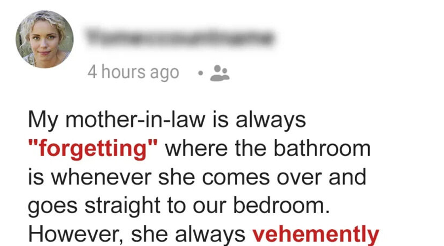 Wife Leaves In-Laws’ Home after Feeling Disrespected by Separate Sleeping Arrangements