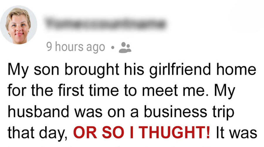 My Son’s New Girlfriend Confessed That She’s Known My Husband for Years 1 hour ago