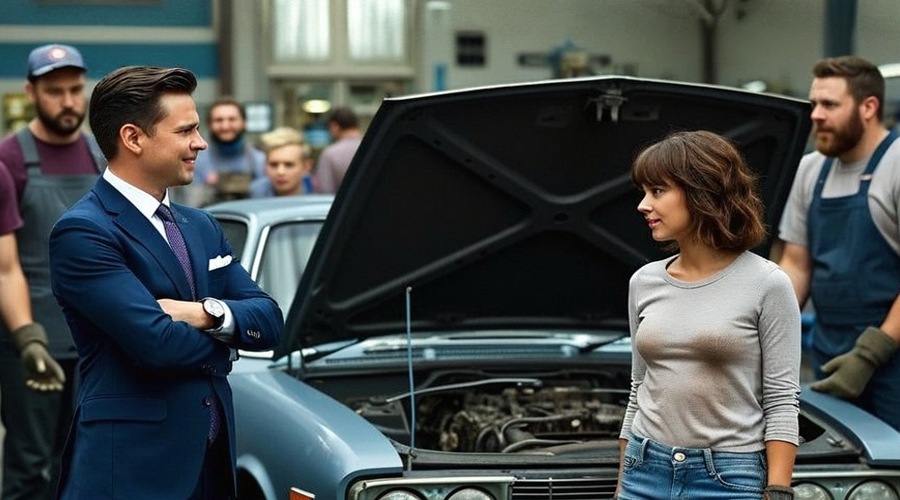 Boss Dares Mechanic’s Daughter to Fix Impossible Engine… What She Reveals Shocks Everyone!