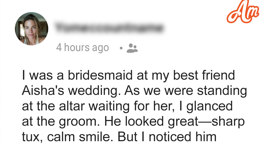 I Noticed the Groom Kept Rubbing His Wrist at My Best Friend’s Wedding—So I Stepped in and Exposed a Terrible Secret