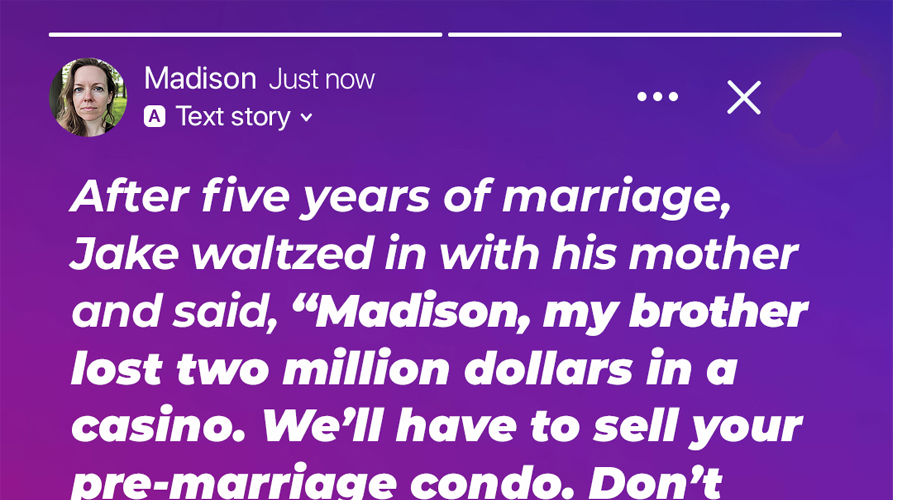 My Husband Demanded I Sell My Pre-marriage Condo to Pay His Brother’s $2M Casino Debt – His Mom Added, ‘Darling, You Don’t Really Have a Choice’