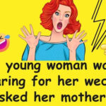 A Woman Was Preparing For Her Wedding