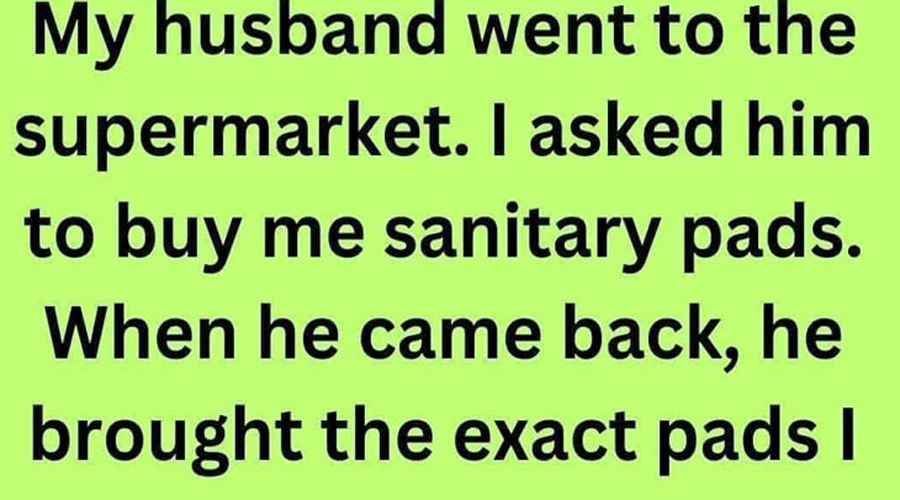 How My Husband Chose the Right Pads