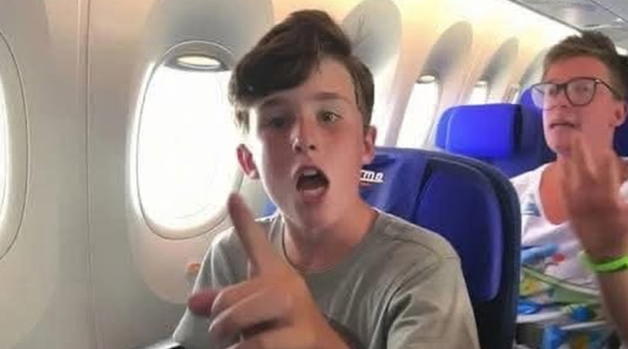 Spoiled Boy Mocks Stewardess Not Knowing His Rich Dad Has Been Watching Him