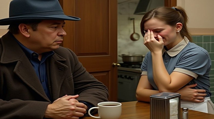 Undercover Boss Orders a Meal at His Own Diner! He Stops When He Hears the Waitress Crying in the Kitchen…
