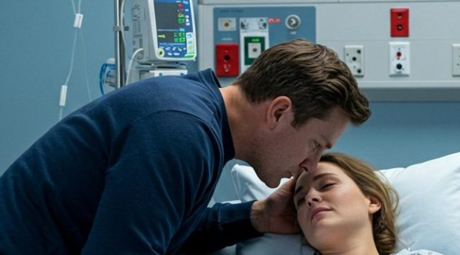 He leaned over his dying wife and told her what he had never dared to say to her face before.