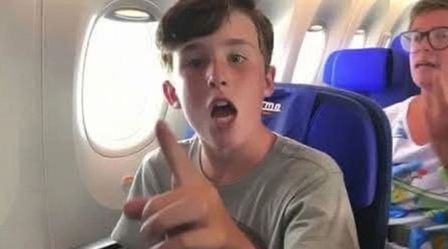 Spoiled Boy Mocks Stewardess Not Knowing His Rich Dad Has Been Watching Him