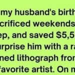 2) I Poured My Heart into My Husband’s Birthday, but His Gift Shattered My Heart Into Pieces