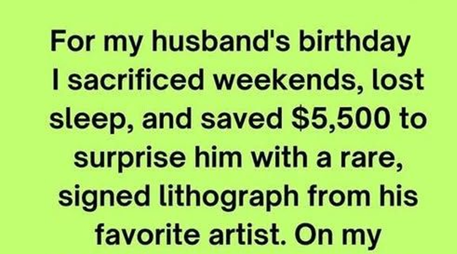2) I Poured My Heart into My Husband’s Birthday, but His Gift Shattered My Heart Into Pieces