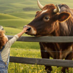 No one ever could touch this bull – until that needy boy arrived!
