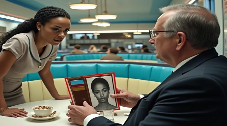 Waitress Finds Her Mother’s Photo in Billionaire’s Wallet—The Truth Leaves Her in Tears!