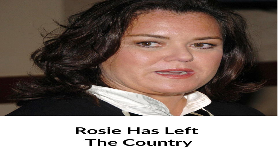 Rosie O’Donnell has officially moved out of the United States